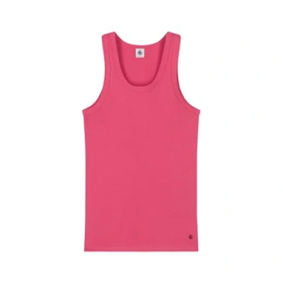 Image of Petit Bateau Women&#039;s A0D3R Vest Top, Peony, S