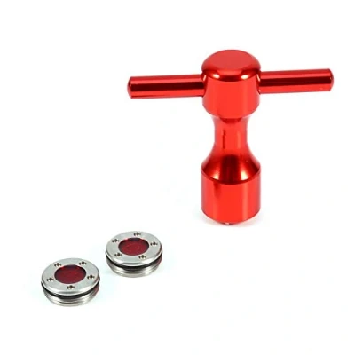 Image of golf Wrench, Red Putter Weights &amp; Wrench Spanner Tool For Scotty Cameron Putters(5g)