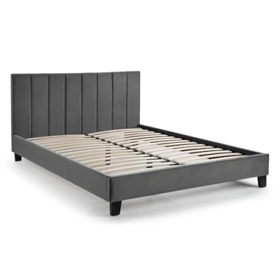 Image of Julian Bowen Rosa 90cm Single Bed Grey