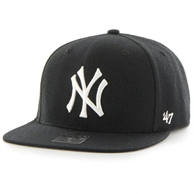 Image of 47 Brand Snapback Cap NO SHOT New York Yankees black