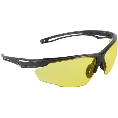 Image of Portwest Anthracite Safety Glasses Amber