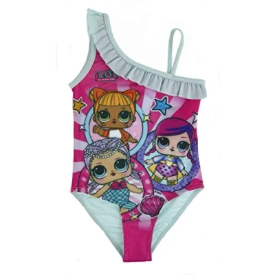 Image of LOL Surprise Dolls Swimming Costume Swim Suit Blue 3 Years