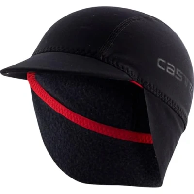 Image of CASTELLI 4522535 010 Nano Thermal Cap Hat Men&#039;s Black Size Uni