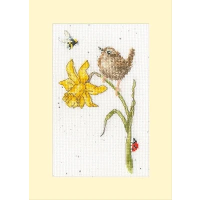 Image of Bothy Threads The Birds and Bees Counted Cross Stitch Kit