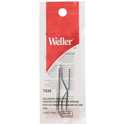 Image of Weller 7235 Replacement Soldering Gun Tip 2Count (Pack of 1)