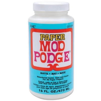 Image of Mod Podge 16 oz Matte Paper,