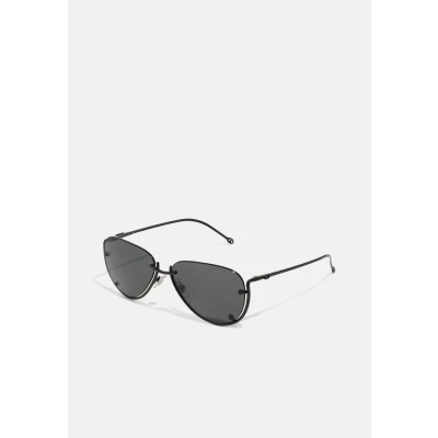 Image of DIESEL Unisex DL1003 109/87 Sunglasses Metal Black Grey Pilot Normal