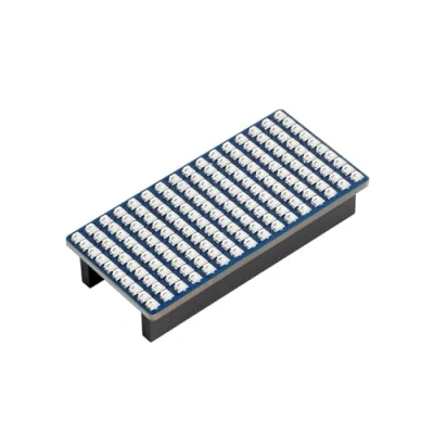 Image of Waveshare RGB Full Color LED Matrix Panel for Raspberry Pi Pico 16x10 LEDs
