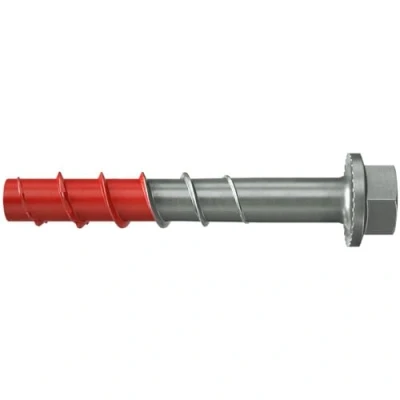 Image of fischer UltraCut FBS II 8x80 30/5 US Hexagon Stainless Steel Heavy Duty Concrete Screw with Hardened Tip for Outdoor &amp; Wet Areas Securely Fixing in (Pack of 50)