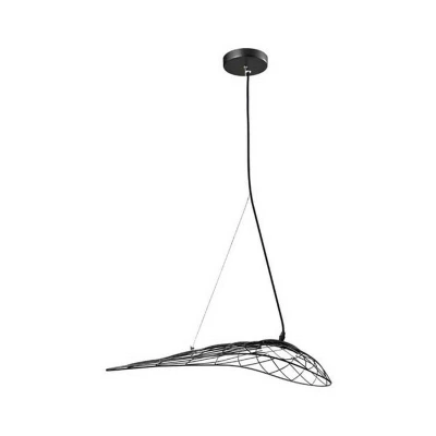 Image of Giolou Wire Ceiling Pendant Light LED 10W 3000K Black