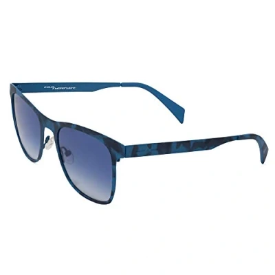 Image of Italia Independent Unisex Adults’ 0024 023 000 Sunglasses, Blue (Azul), 53 (Pack of 153)