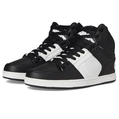 Image of Osiris Men&#039;s NYC 83 CLK Skate Shoe, Black/Black/White, 10 UK