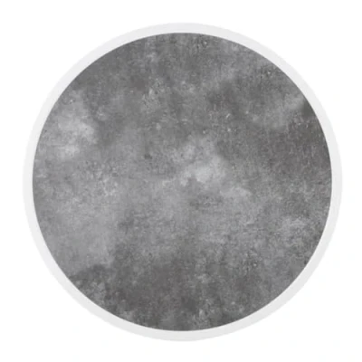 Image of Bolero Fibre Glass Round Table Top Dark Stone Effect 580mm