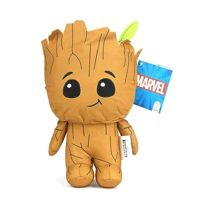 Image of Marvel 10&quot; (25cm) Groot Lil&#039; Bodz Feature Plush Soft Toy with Sound