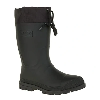 Image of Kamik Icebreaker, Men’s Wellington Boots, Black (Black Noir Blk), 9 UK (43 EU)