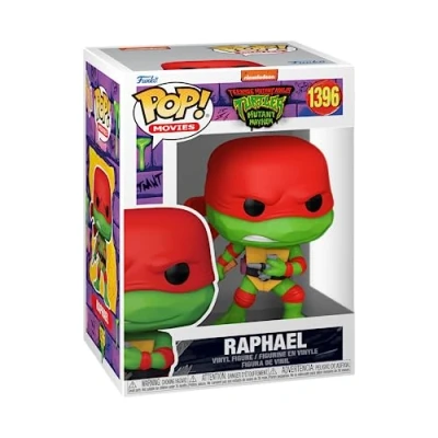 Image of Funko Pop! Movies: Teenage Mutant Ninja Turtles (Teenage (TMNT) ) Raphael Collectable Vinyl Figure Gift Idea Official Merchandise Toys for Kids &amp; Adults Movies Fans