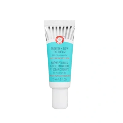 Image of First Aid Beauty Brighten + Glow Eye Cream Illuminating for Dark Circles Puffiness 15 mL