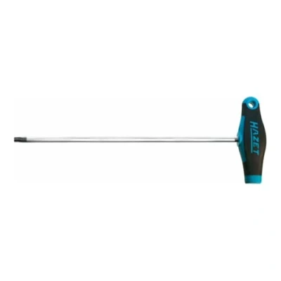 Image of HAZET 828LG T30 Torx Profile T 30 Screwdriver with Burnished Tips Chrome Plated