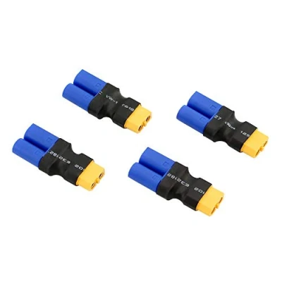 Image of BDHI 4pcs No Wires Connectors: Male EC5 to XT60 / XT 60 Female for Turnigy/Zippy(BDHI 84)