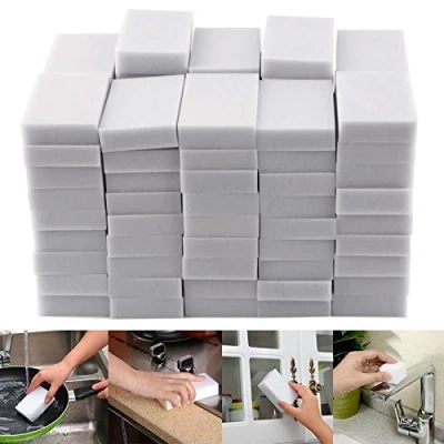 Image of 40PCS Magic Sponge Eraser Cleaning Melamine Multi Functional Foam Cleaner Kitchen Accessories