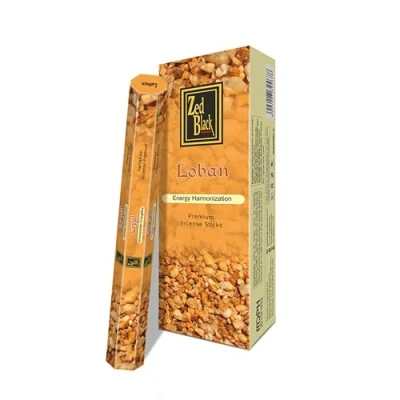 Image of ZED BLACK Z011 Loban Incense Sticks, 20 Sticks x 6 Packs