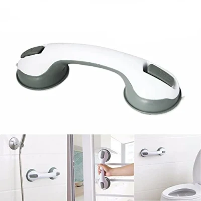 Image of New Suction Bath Handle Bathroom Grab Rails Portable Mobility Aids Hand Rail for Disabled Safety with Cup Fitting No Fixings Needed Children and Disability (1)