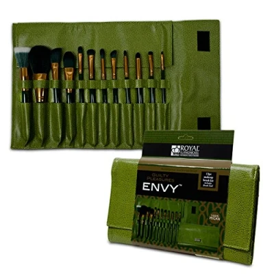 Image of Royal &amp; Langnickel Guilty Pleasures Envy Brush Wrap Kit 12 Piece