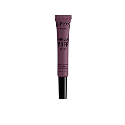 Image of NYX PROFESSIONAL MAKEUP Powder Puff Lippie Lip Cream, Liquid Lipstick Detention (Deep Plum)