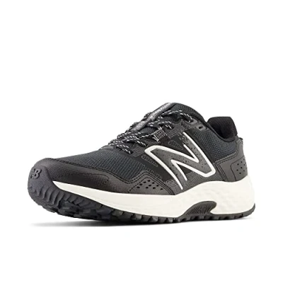 Image of New Balance 410V8 Neutral running shoes, Women&#039;s, Size: 4, Blacktop Leather and textile
