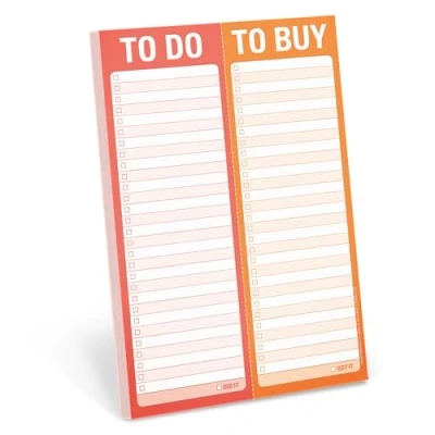 Image of Knock To Do/ Buy Perforated Note Pad