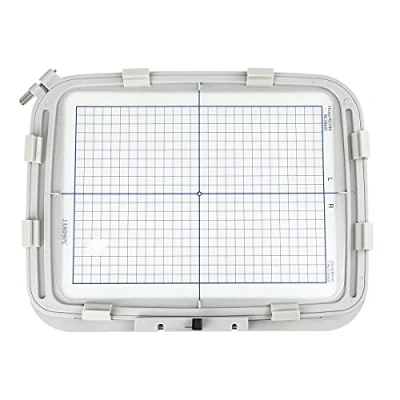 Image of Sew Tech RE28B Embroidery Hoop for Janome MC 500E 550E Memory Craft Elna Expressive 830 etc., Sewing and Machine Hoops