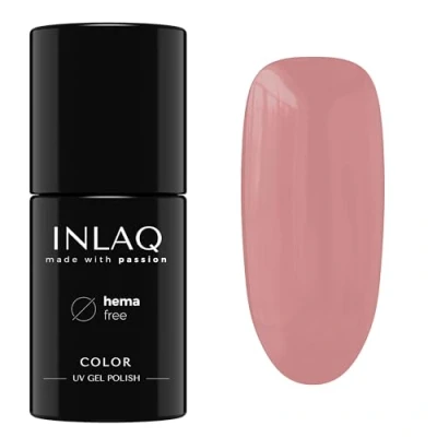 Image of INLAQ® HEMA free UV nail polish Mocha 6 ml gel of varnish in different LED colours