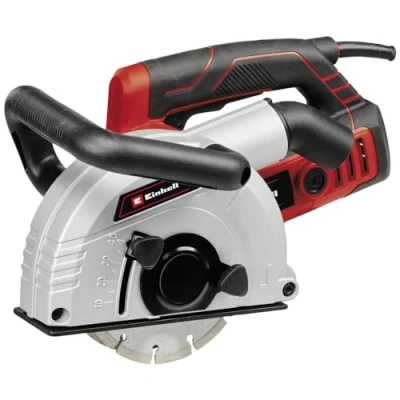 Image of Einhell TE MA 1700 Wall Cutter (1700 W, Slot Width Adjustment up to 38 mm, Depth 40 Soft Start, Overload Protection, incl. 4 Diamond Cutting Discs)