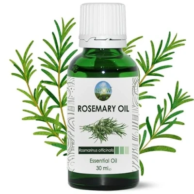 Image of NPOW Rosemary Essential Oil, Pure Oil for Hair Growth, Scalp, Natural Massage, Diffuser, 30ml