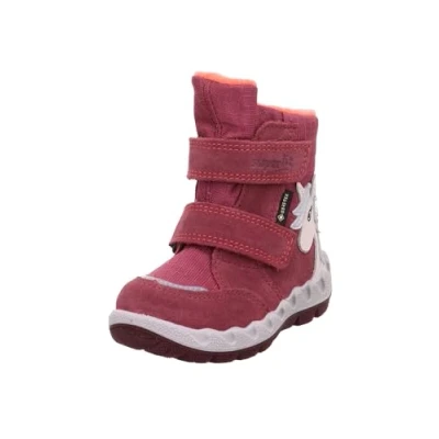 Image of Superfit Boy&#039;s Girl&#039;s Icebird Warm Lined Gore Tex Snow Boot, Pink Orange 5500, 7 UK Child