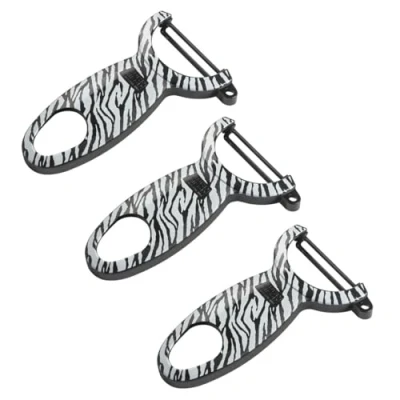 Image of Kuhn Rikon Zebra Swiss Peeler, Set of 3