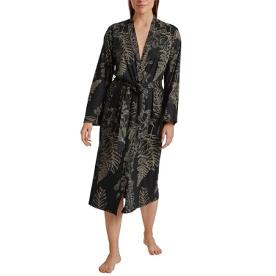 Image of CALIDA Women&#039;s Favourites Kimono, Schwarz, 48 50