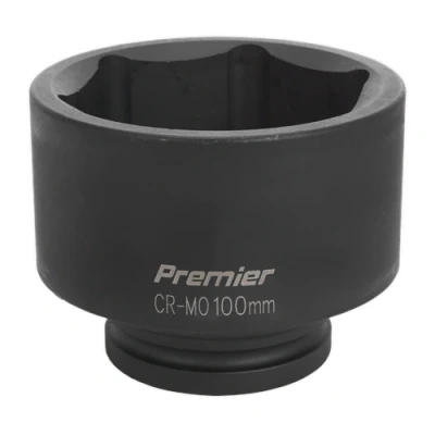 Image of Sealey Premier Impact Socket 100mm 1&quot;Sq Drive