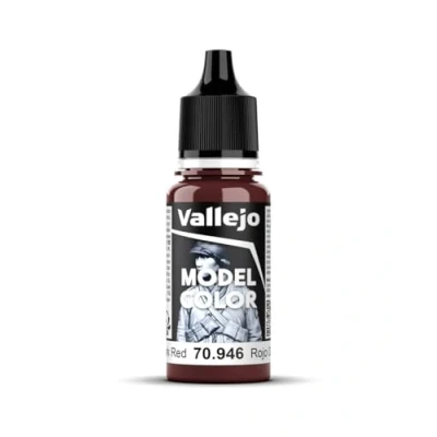 Image of Vallejo Model Color 17 ml Acrylic Paint Dark Red