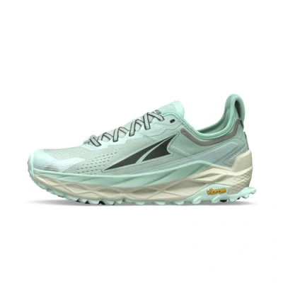 Image of ALTRA Women&#039;s Olympus 5 AL0A7R74 Trail Running, Silver/Blue, 4