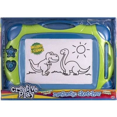 Image of Magic Writer Magnetic Easy Writing Drawing Slate Board Doodle Pad Toy Kids Xmas (Green)