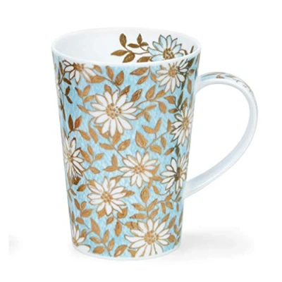 Image of Dunoon Fine Bone China Mug Shetland Shape Made in England (Aqua)