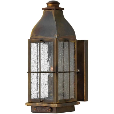 Image of Bingham 1 Light Outdoor Small Wall Lantern Sienna IP44, E14