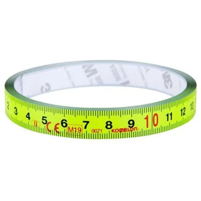 Image of Komelon Stick Flat Tape Measure 1m (Width 13mm) (Metric only) KOMFLT13