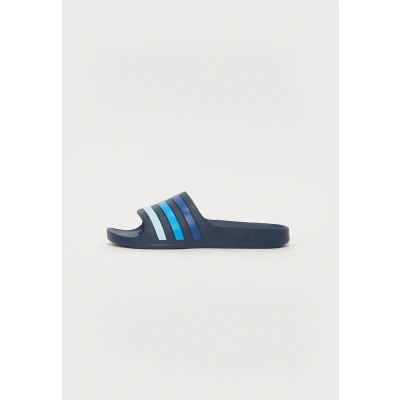 Image of adidas Adilette Aqua Slides Kids, Dark Blue/Team Royal Blue/Glow Blue, 11 UK Child