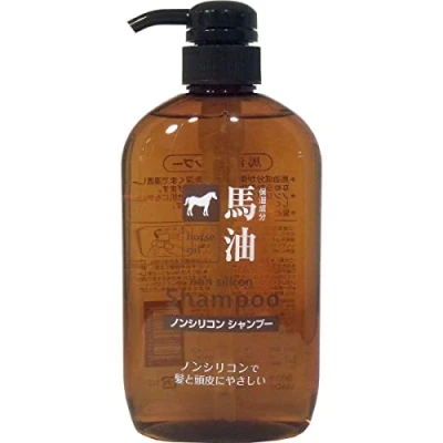 Image of Japan Health and Beauty Kumano fat horse oil shampoo 600ml *AF27*