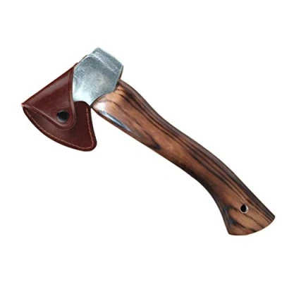 Image of Axe Cover Protective Case Thick Leather Sheath Outdoor Blade Head Holster Hatchet Protector