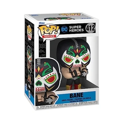 Image of Funko POP! Heroes: Dia De Los DC Bane Comics Collectable Vinyl Figure Gift Idea Official Merchandise Toys for Kids &amp; Adults Comic Books Fans Model Collectors and Display