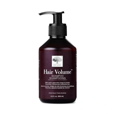 Image of New Nordic Hair Volume Shampoo 250ml Herbal Volumising for Dry Damaged Suitable Men and Women