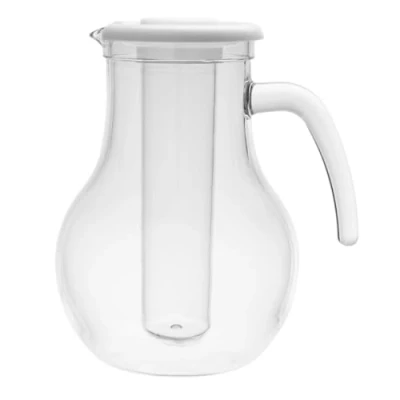 Image of Olympia Kristallon Jug with Cooling Tube Polycarbonate Plain 1600ml